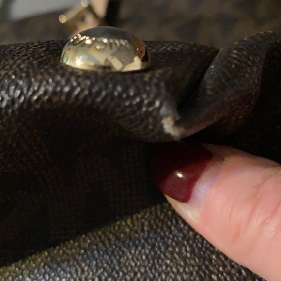 Michael Kors Signature Brown MK Tote - Picture 9 of 9